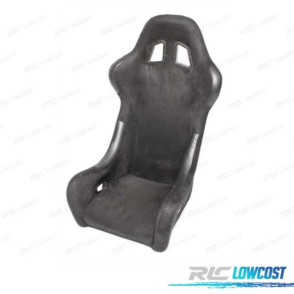 ASIENTO BAQUET UNIVERSAL NEGRO ALCANTARA - PIEL ESTILO EVO