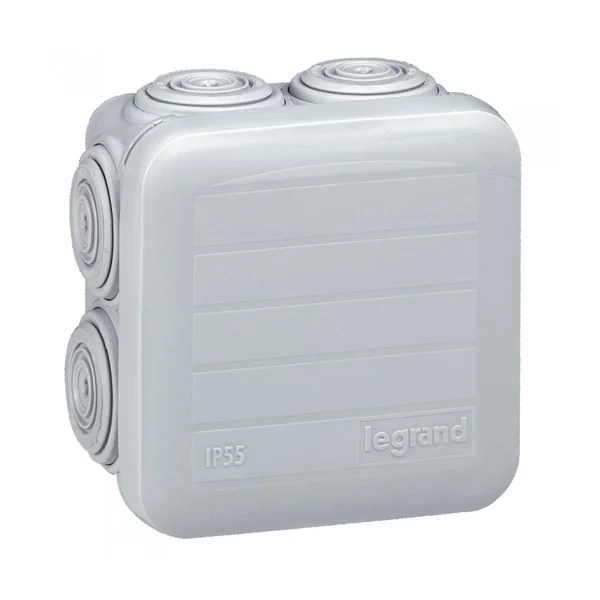 Caja plexo 65x65x40 7 entradas 092005