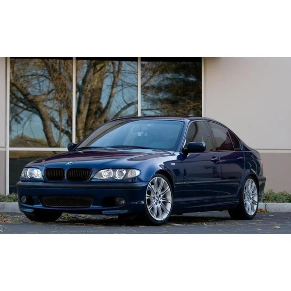 Calandra negra mate BMW E46 Facelift - Imagen 5