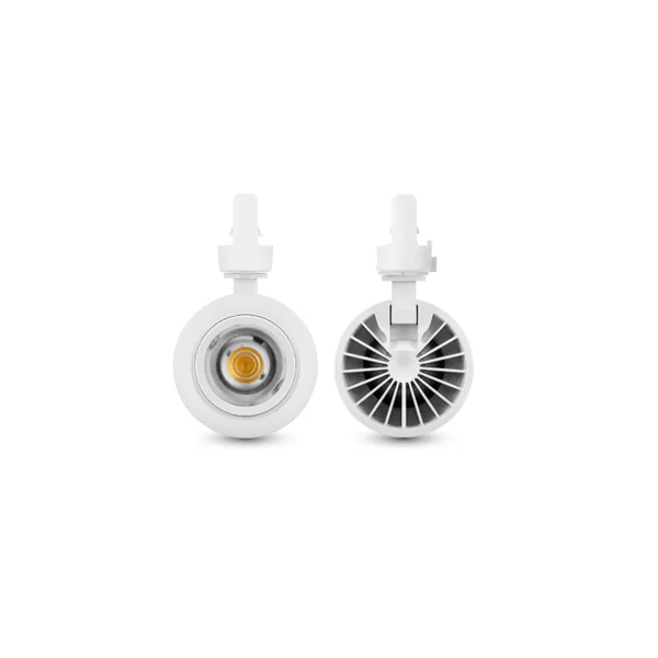 Foco zoom carril LOUVRE 40W 3000K blanco garantía 3 años CF420