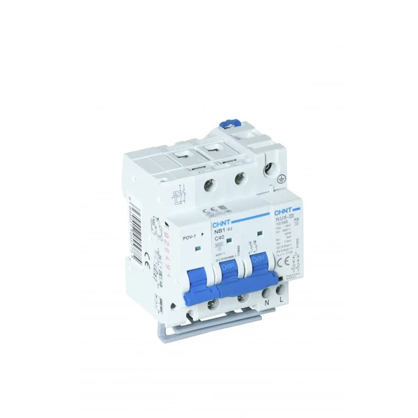 Interruptor automático 2 polos+sobretension transitoria permanente SOST2 32A SOSTN232