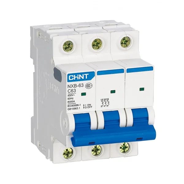 Interruptor automático 3P 50A C 6kA NXB-63-3-50C