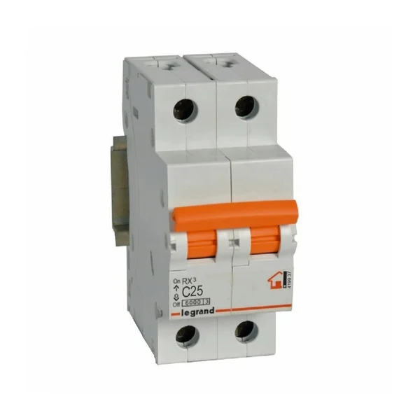 Magnetotérmico vivienda RX3 2P 6kA 32A 419938