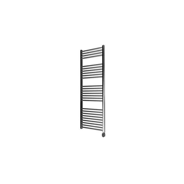 Radiador toallero eléctrico ELBA OVAL Wi-Fi 500W 500x1595mm cromo TELWN50C150