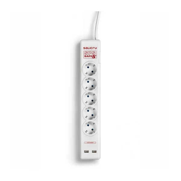 Regleta protectora SPS SAFE 5+ tomas shuko 680BA000002