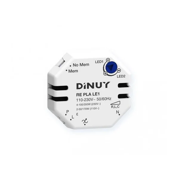 Regulador para lámparas y tiras LED a 230V (3 hilos) RE PLA LE1