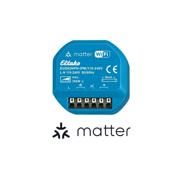 REGULADOR UNIVERSAL WIFI 300W ELTAKO EUD62NPN-IPM 30062007