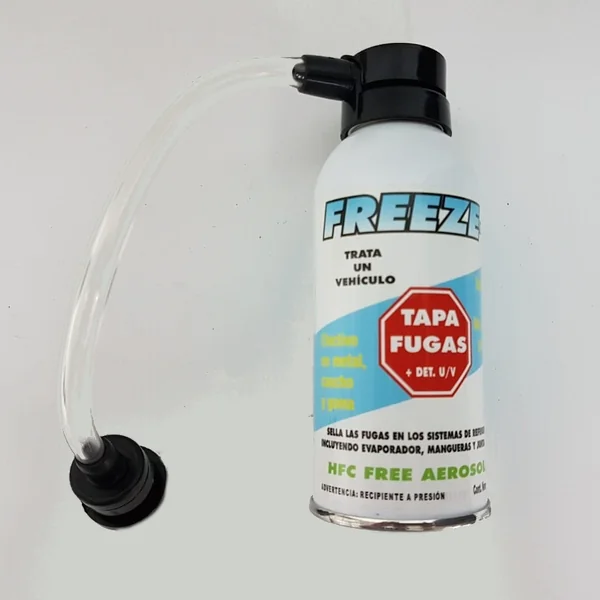Tapafugas + Detector UV Aire Acondicionado Freeze +.